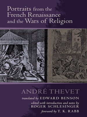 cover image of Portraits from the French Renaissance and the Wars of Religion